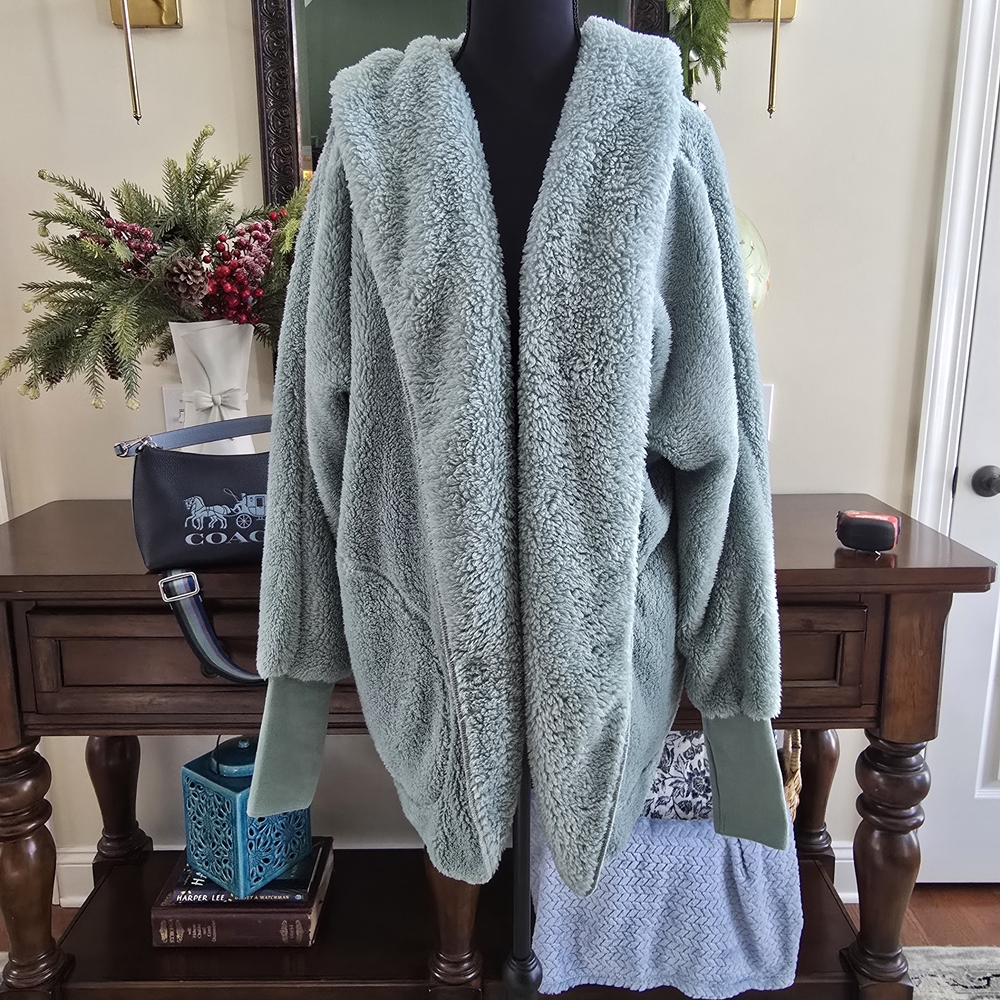 Charlie Paige Sage Teddy Jacket